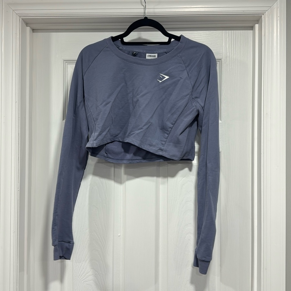 gymshark long sleeve cropped top